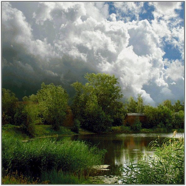 пейзажи летние