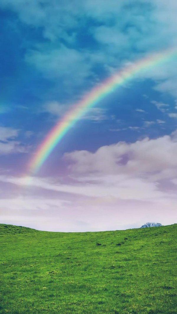 фон радуга