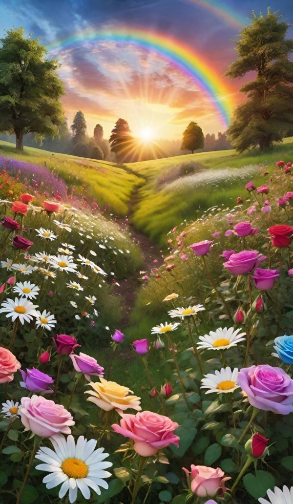 цветочные картины