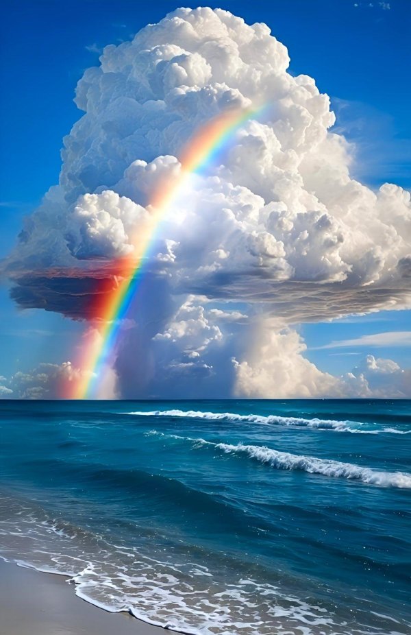 радуга небо