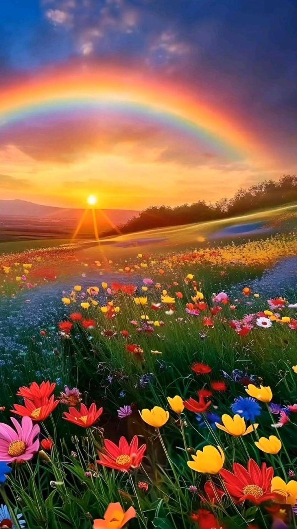 пейзаж яркий