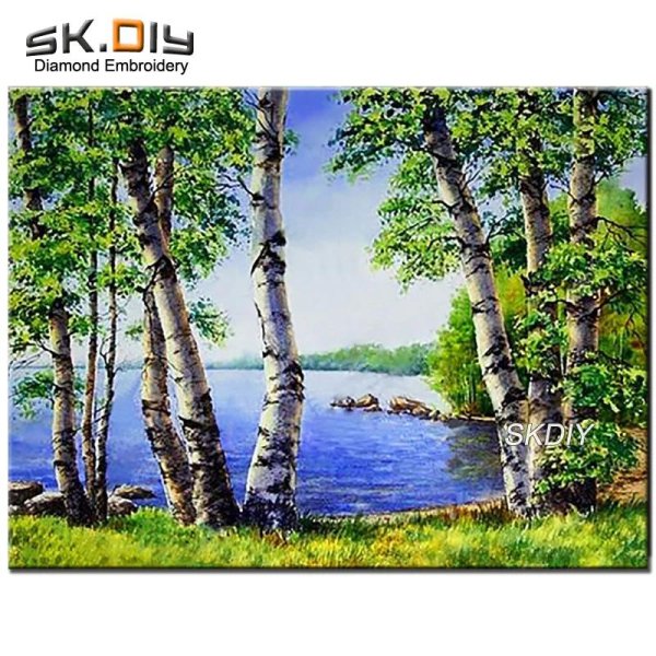 береза картина