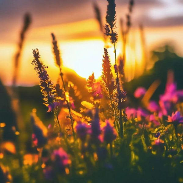 летние закаты