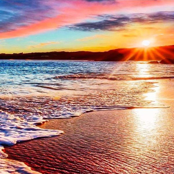 пляжный пейзаж