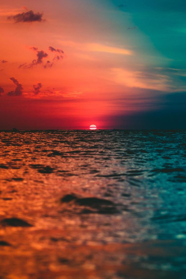 закат красивый