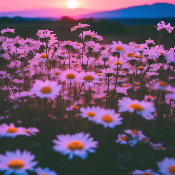 эстетика ромашек