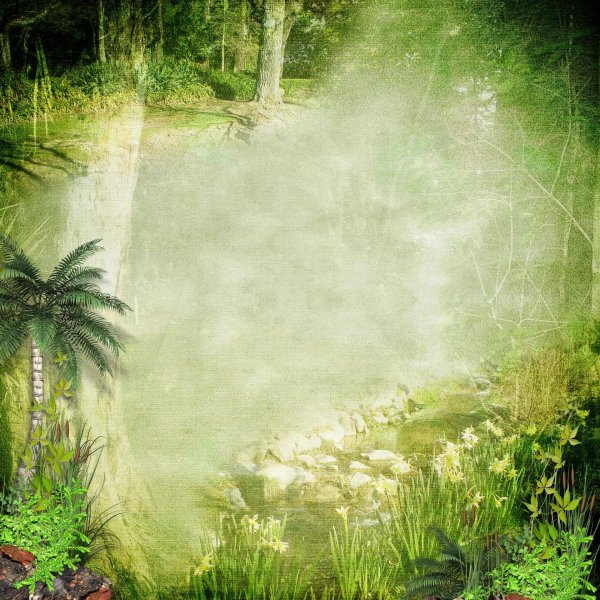 рамка с природой