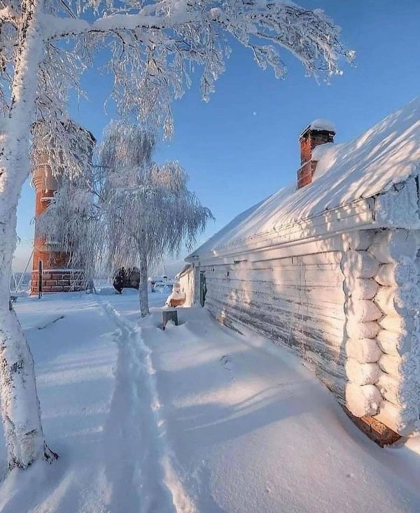 деревни пермского края зима