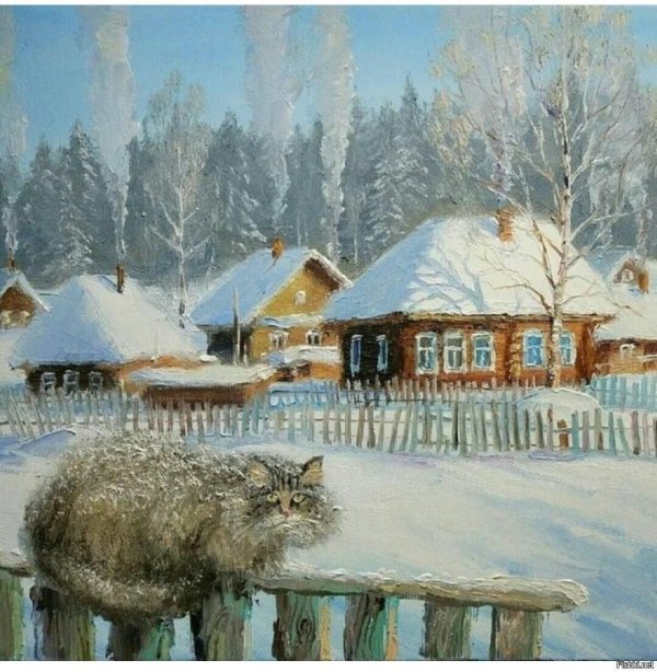 художник олег пятин деревня