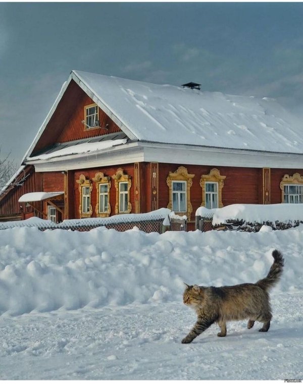 русская деревня