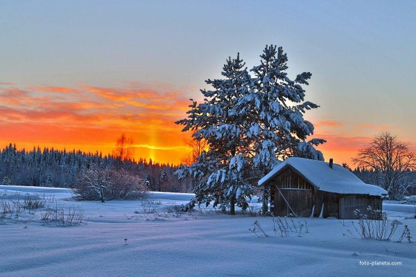 пейзаж зимний