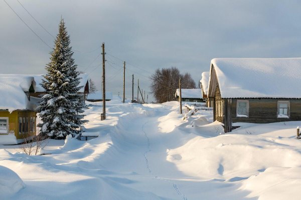 сибирская деревня поселок село