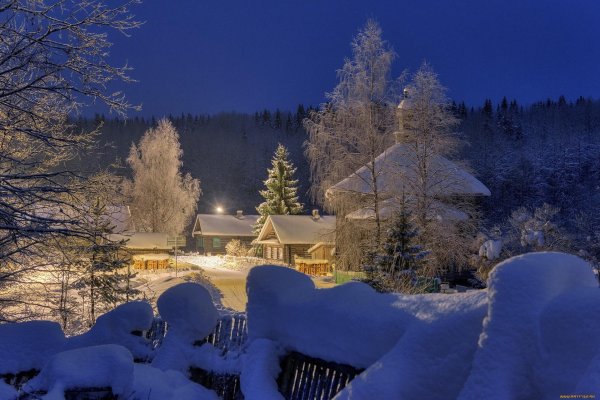 зимнего вечера