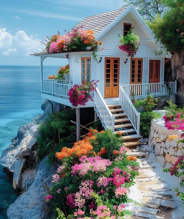 cottage by the sea
