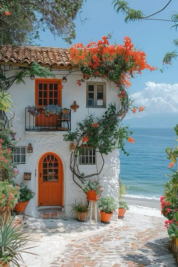 средиземноморский интерьер