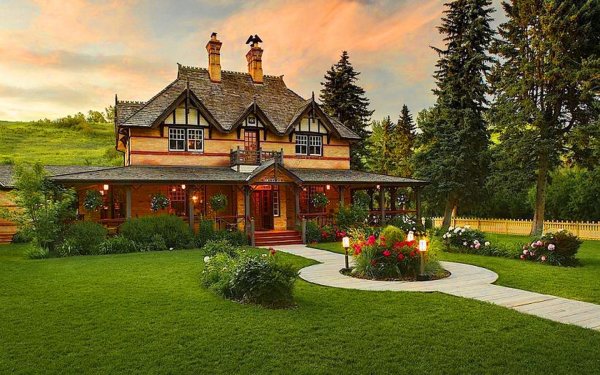 крафтсман стиль загородный