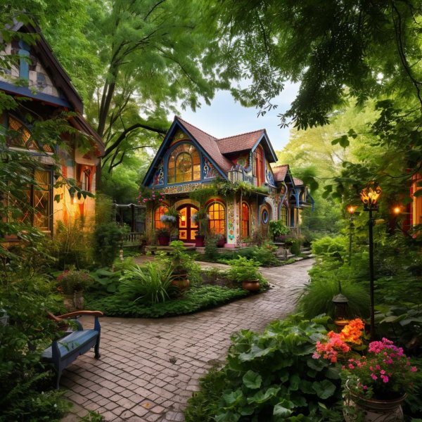 сказочные домики