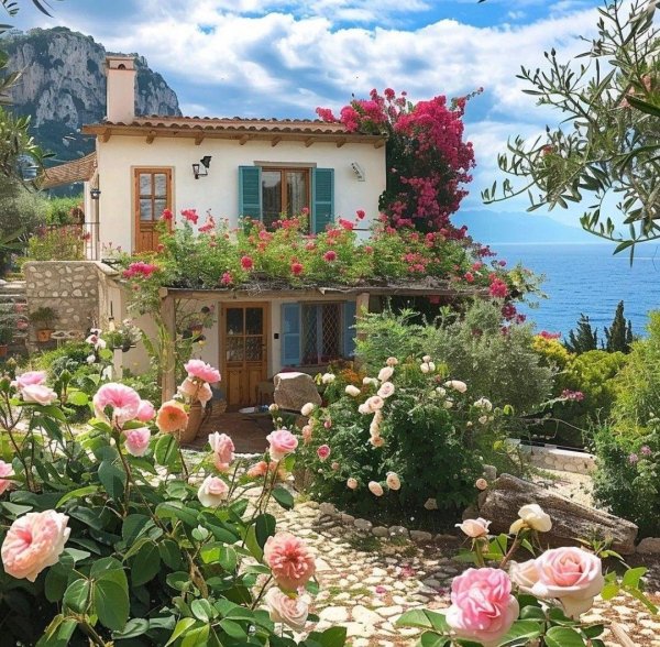 средиземноморский интерьер