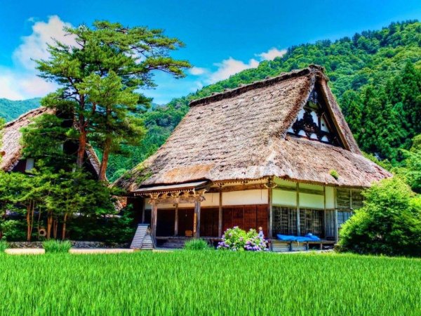 традиционное жилище японцев минка