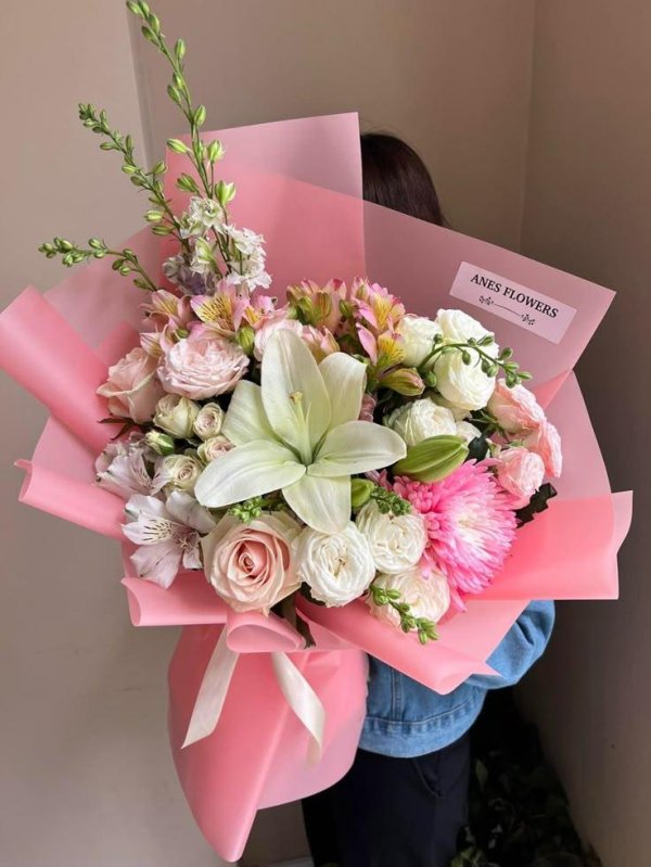 сборные букеты