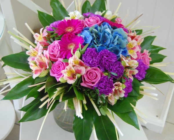 яркий букет