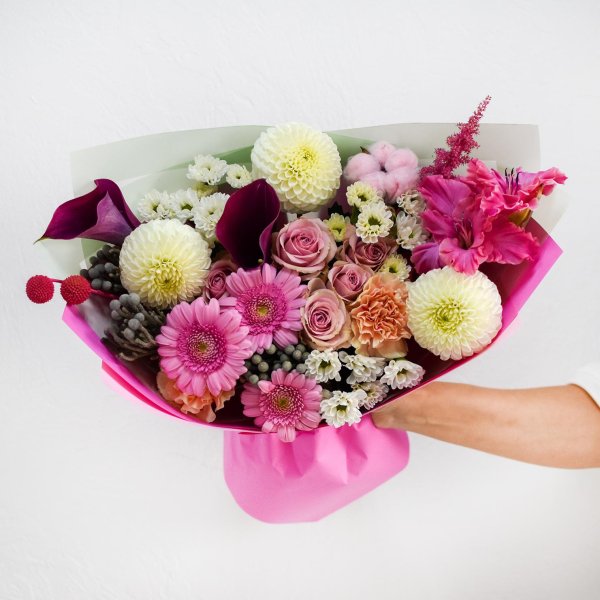 сборные букеты