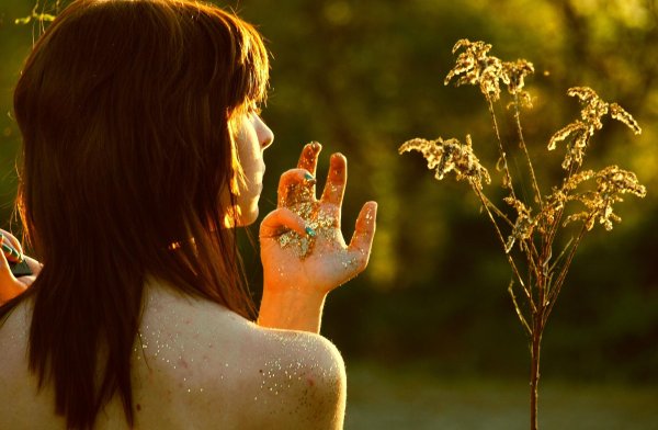 красива девушка