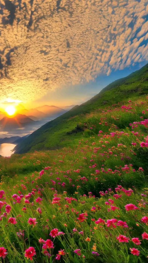 цветы горы