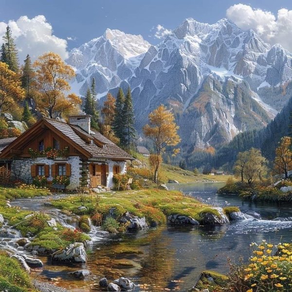 живописные пейзажи