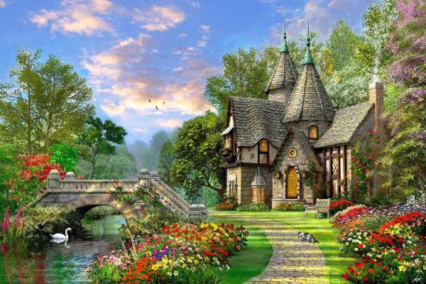 сказочные домики