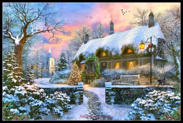 зимние пейзаж