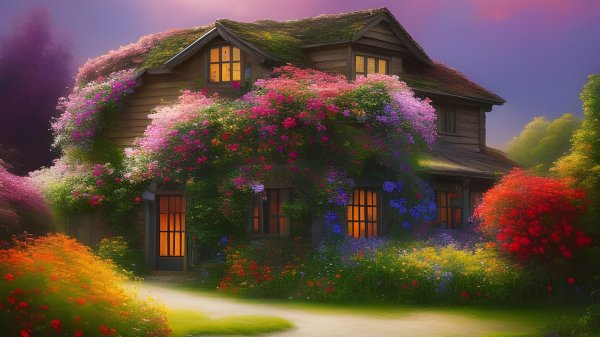 волшебные дома