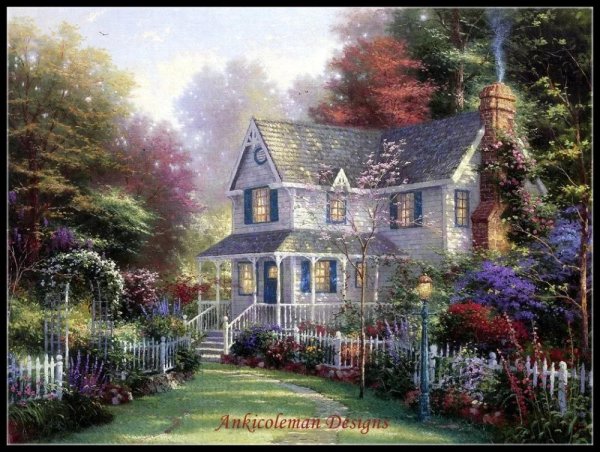 картины томаса кинкейда