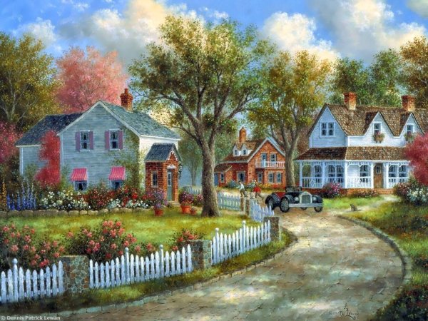 художник dennis patrick lewan