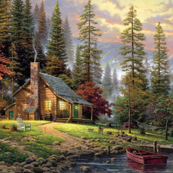 Домики природа