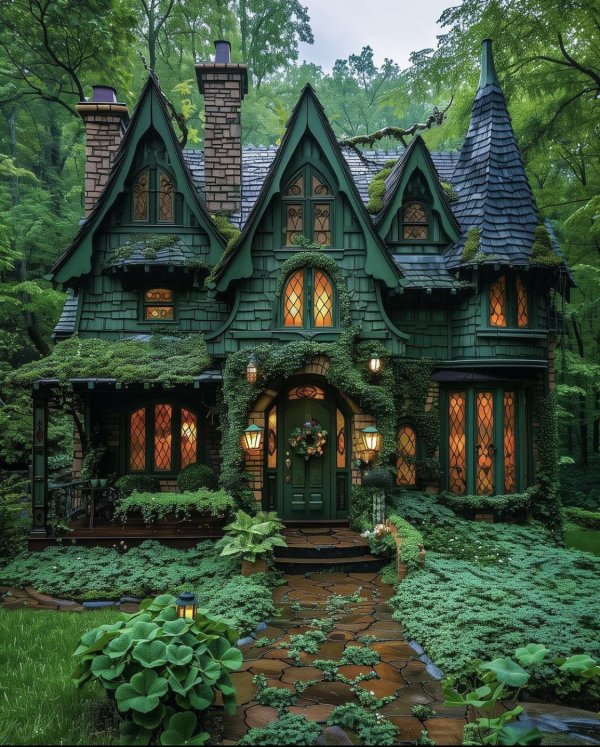 сказочные дома