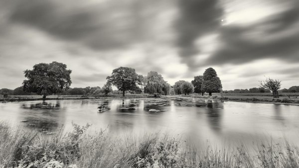 красивые монохромные пейзажи