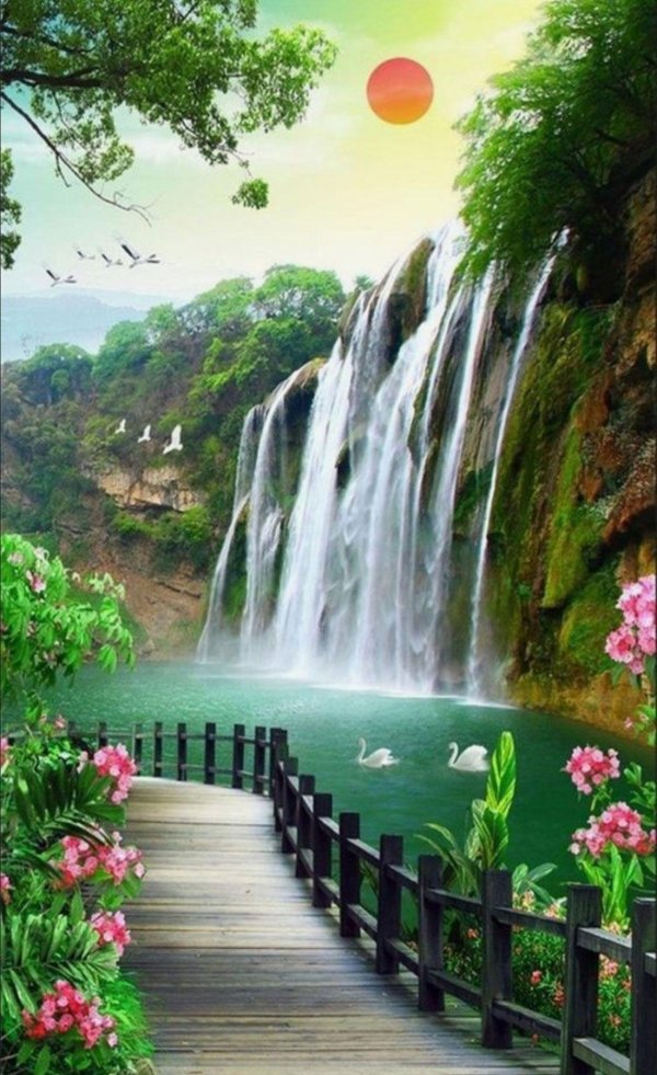 air terjun водопад