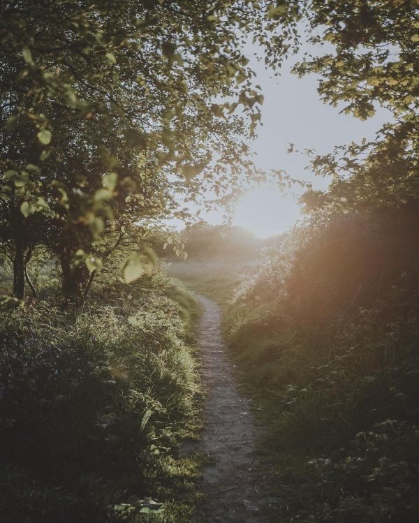 закат пейзаж