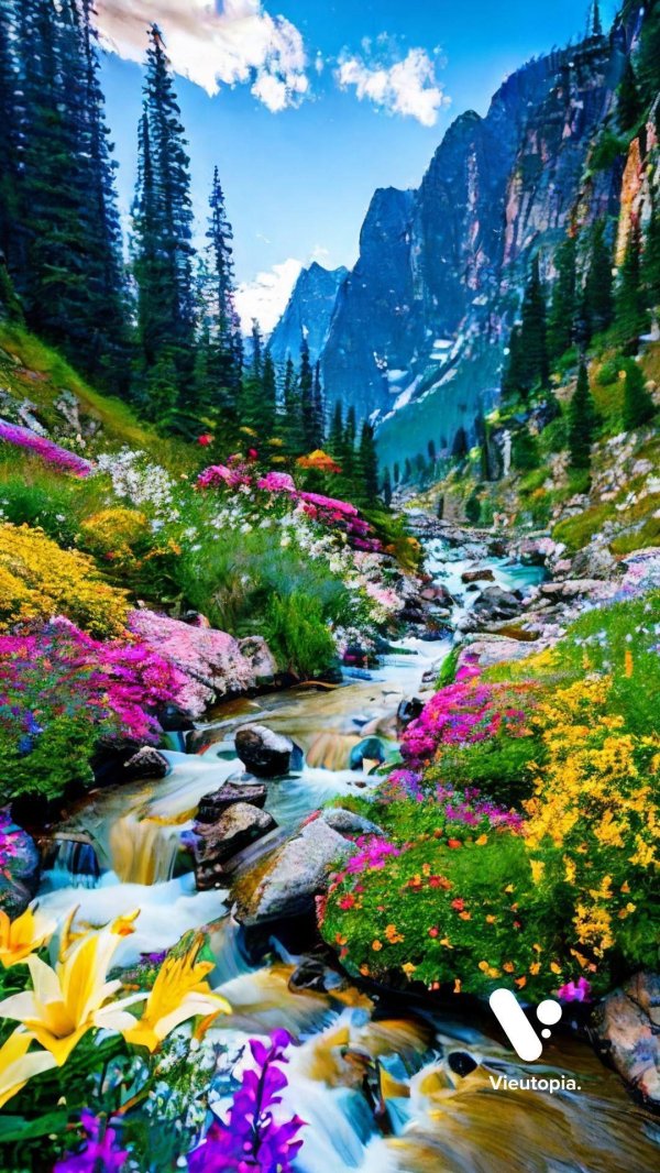 цветы горные