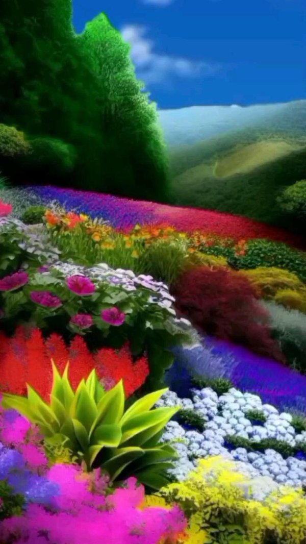 красочная картина