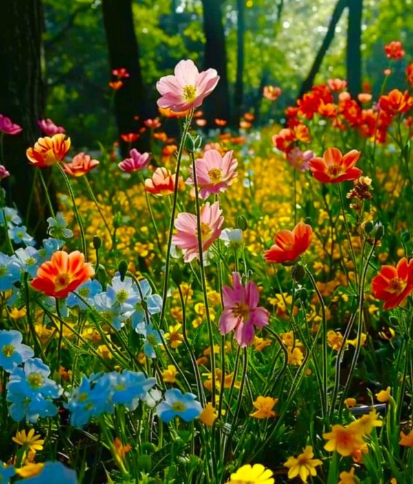 полевые цветы