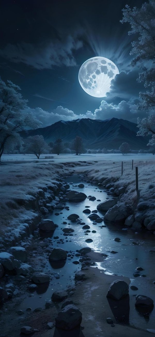 полнолуние картинки красивые