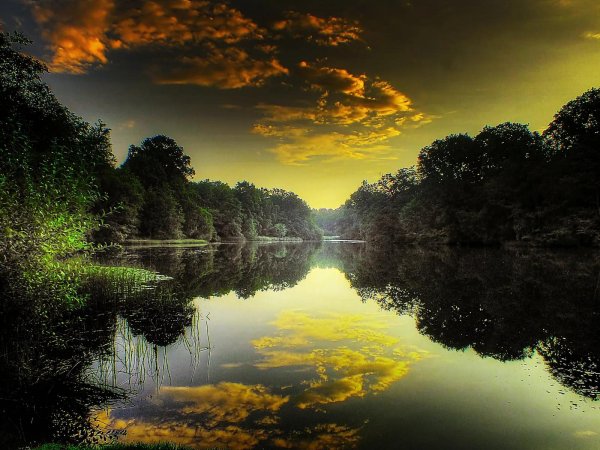 пейзаж озера