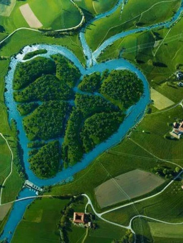 река сердце