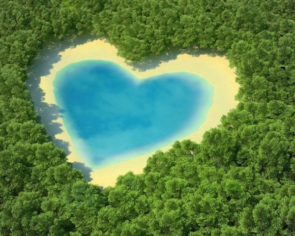 мальдивы остров сердце