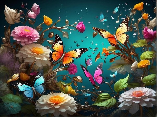 сказочные цветы