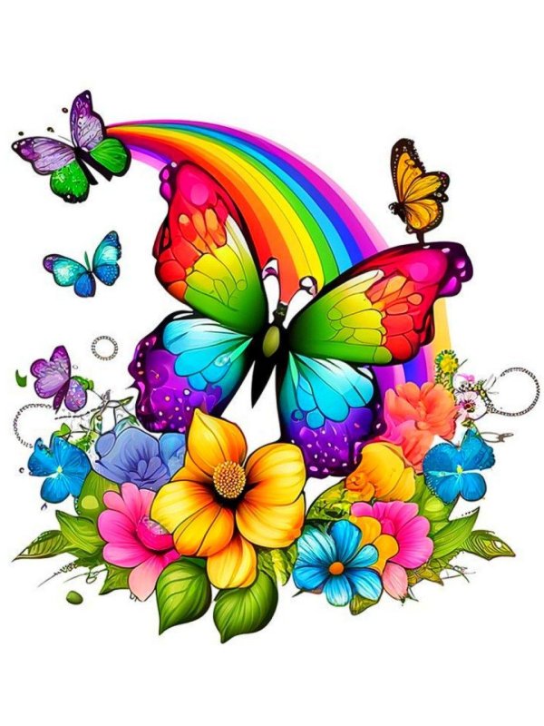 цветочный рисунок