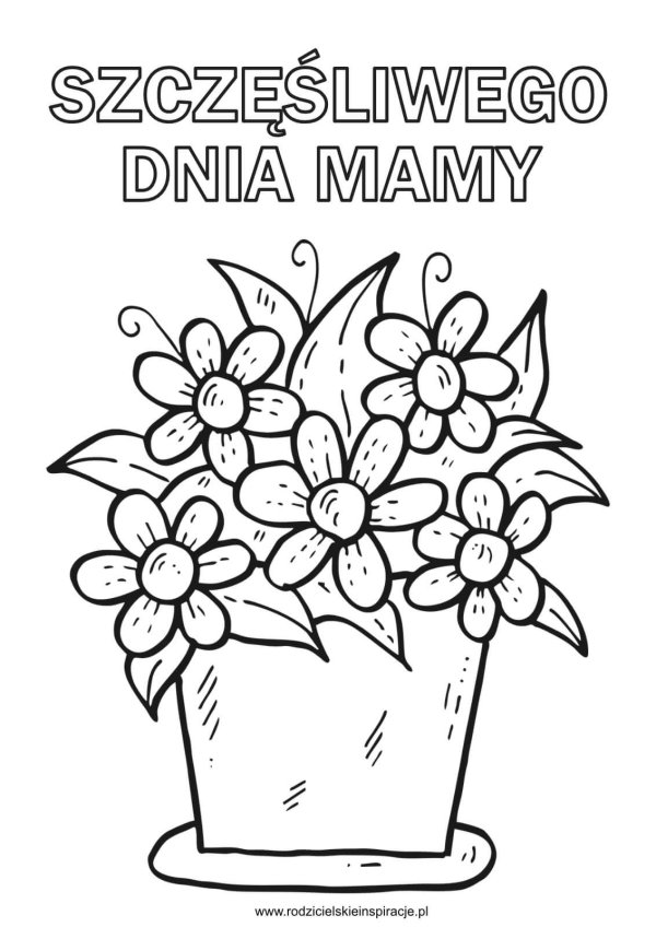 рисунок маме на день рождения