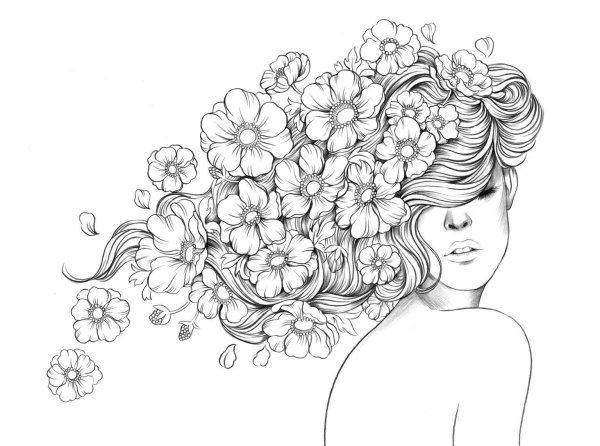 раскраски антистресс красивые